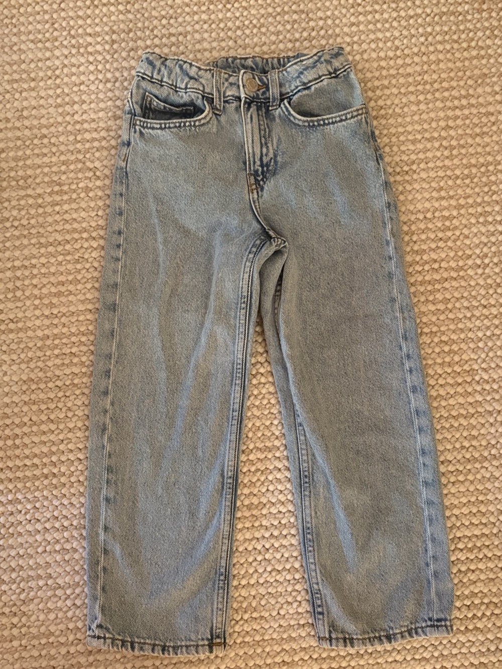 H&M Classic Light Wash Straight Leg Jeans
